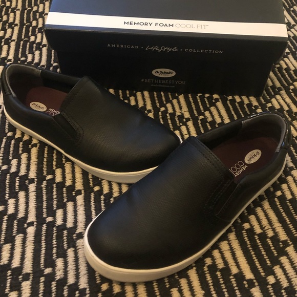 Dr. Scholl's Shoes - Black slip ons